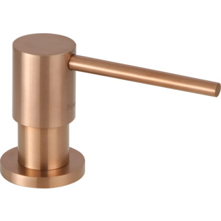 DISKMEDELSPUMP STEEL CLEAN DISPENSER AMBER